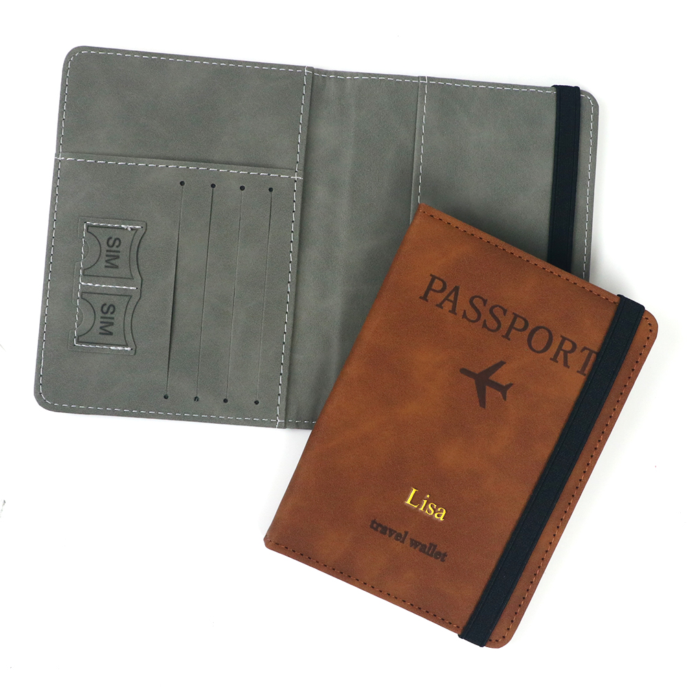 Customized Name PU Leather Car - Leather Passport Cover 评论和价格