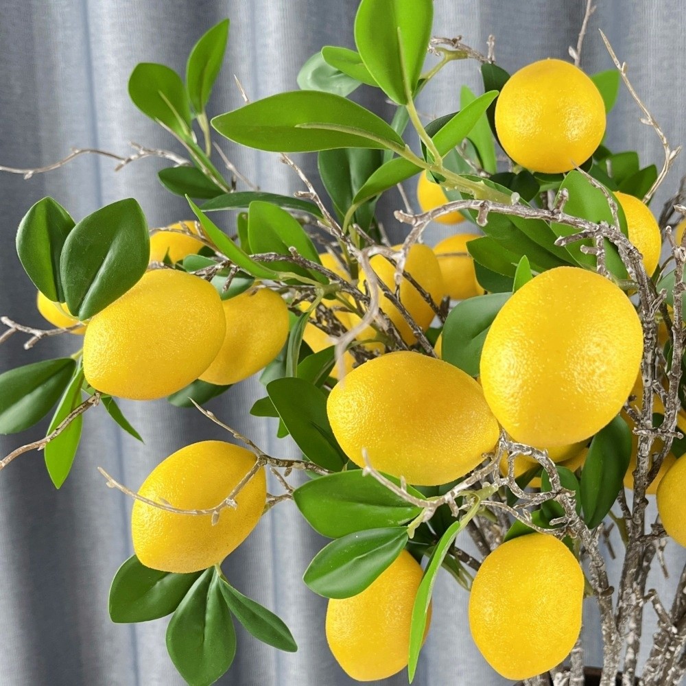 Green Leaves Artificial Lemon  - Quiet Luxury Lifestyle 评论和价格