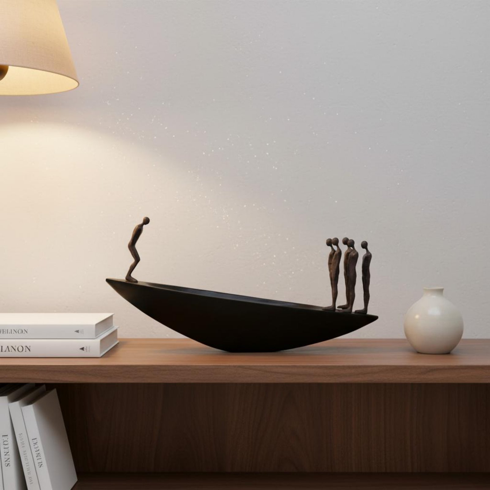 Modern Resin Sailboat Statue A - Quiet Luxury Lifestyle 评论和价格