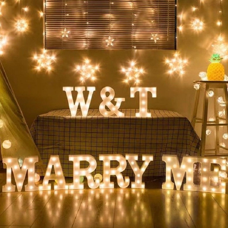 Luxury Alphabet Letter LED Lig - Quiet Luxury Lifestyle 评论和价格