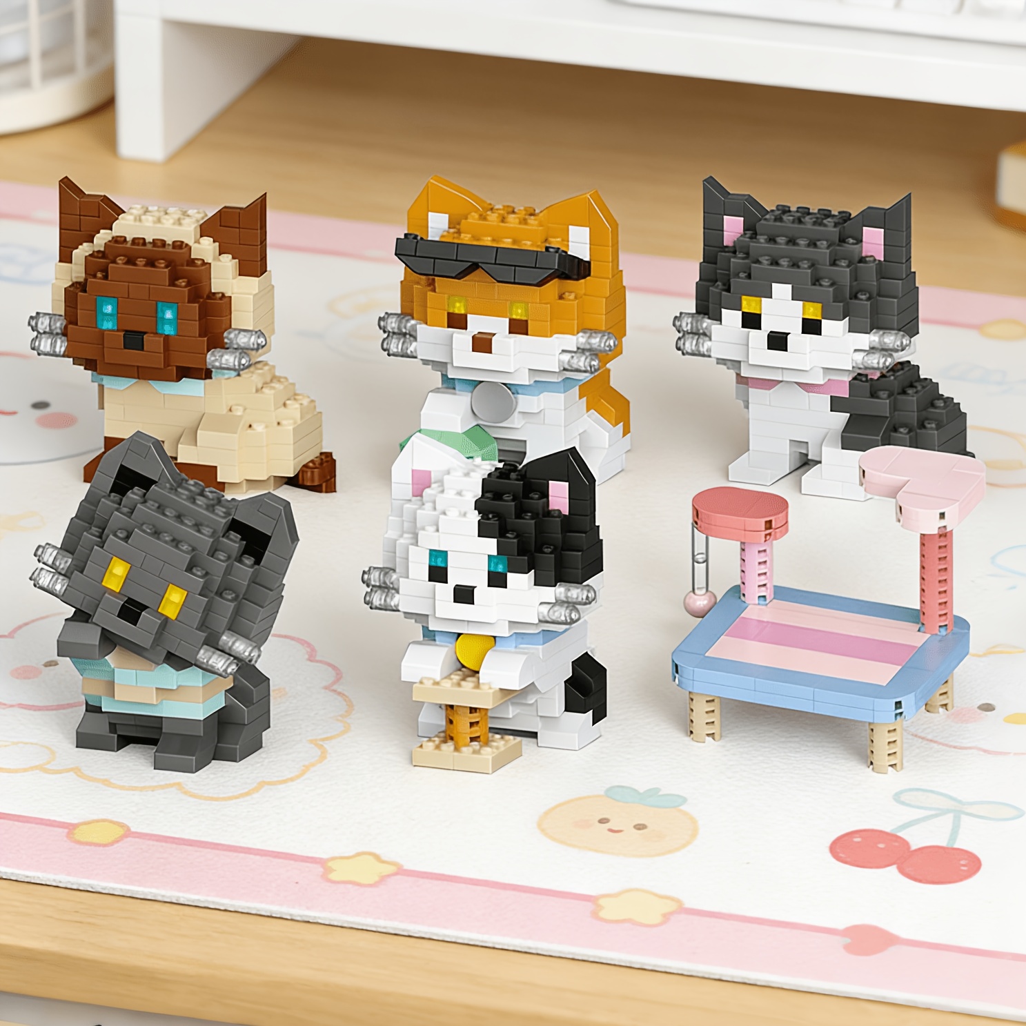 Cat Series Building Blocks Set - Quiet Luxury Lifestyle 评论和价格