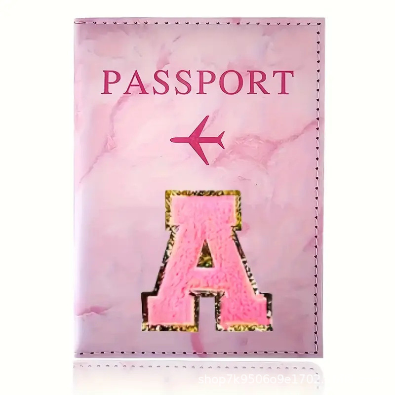 Pink PU Leather Passport Holde - Leather Passport Cover 评论和价格