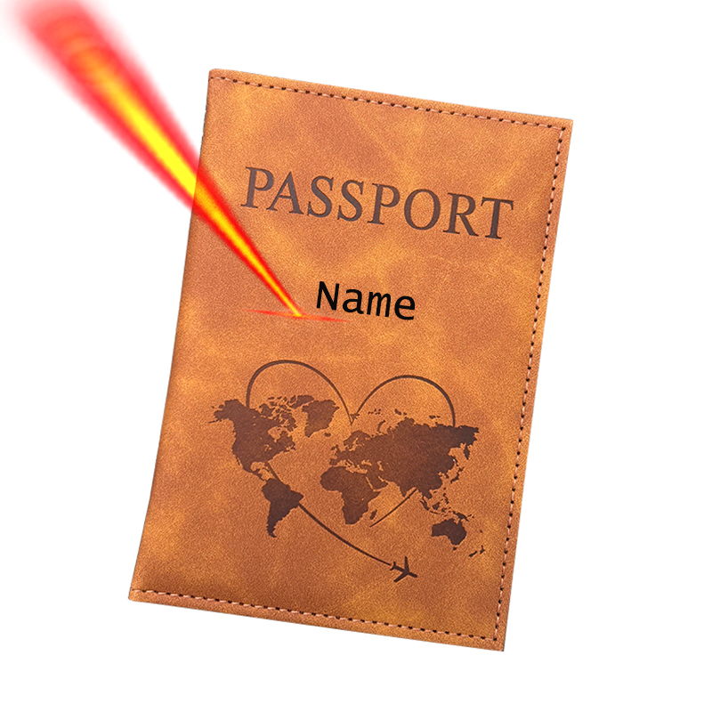 Personalized Name Passport Hol - Leather Passport Cover 评论和价格