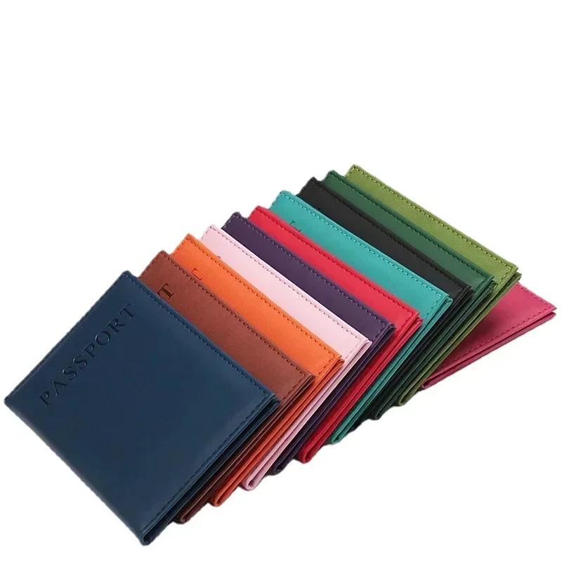 High Quality English PU Leathe - Leather Passport Cover 评论和价格