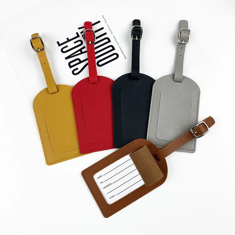 PU Luggage Tag Light Soft Trav - Leather Passport Cover 评论和价格